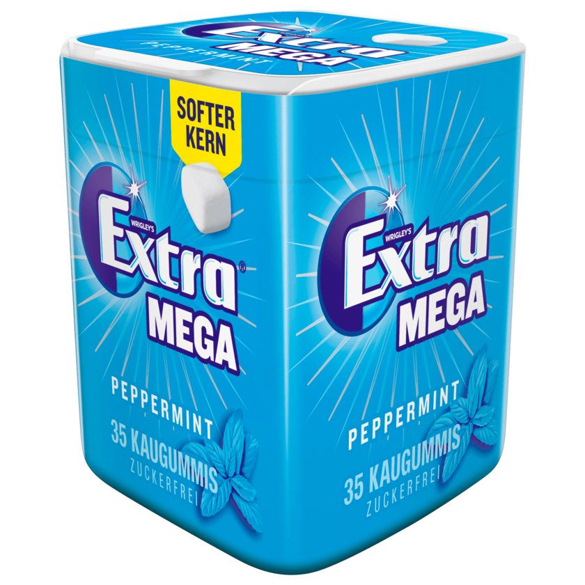 Extra Mega Peppermint Kaugummi 35 Stück